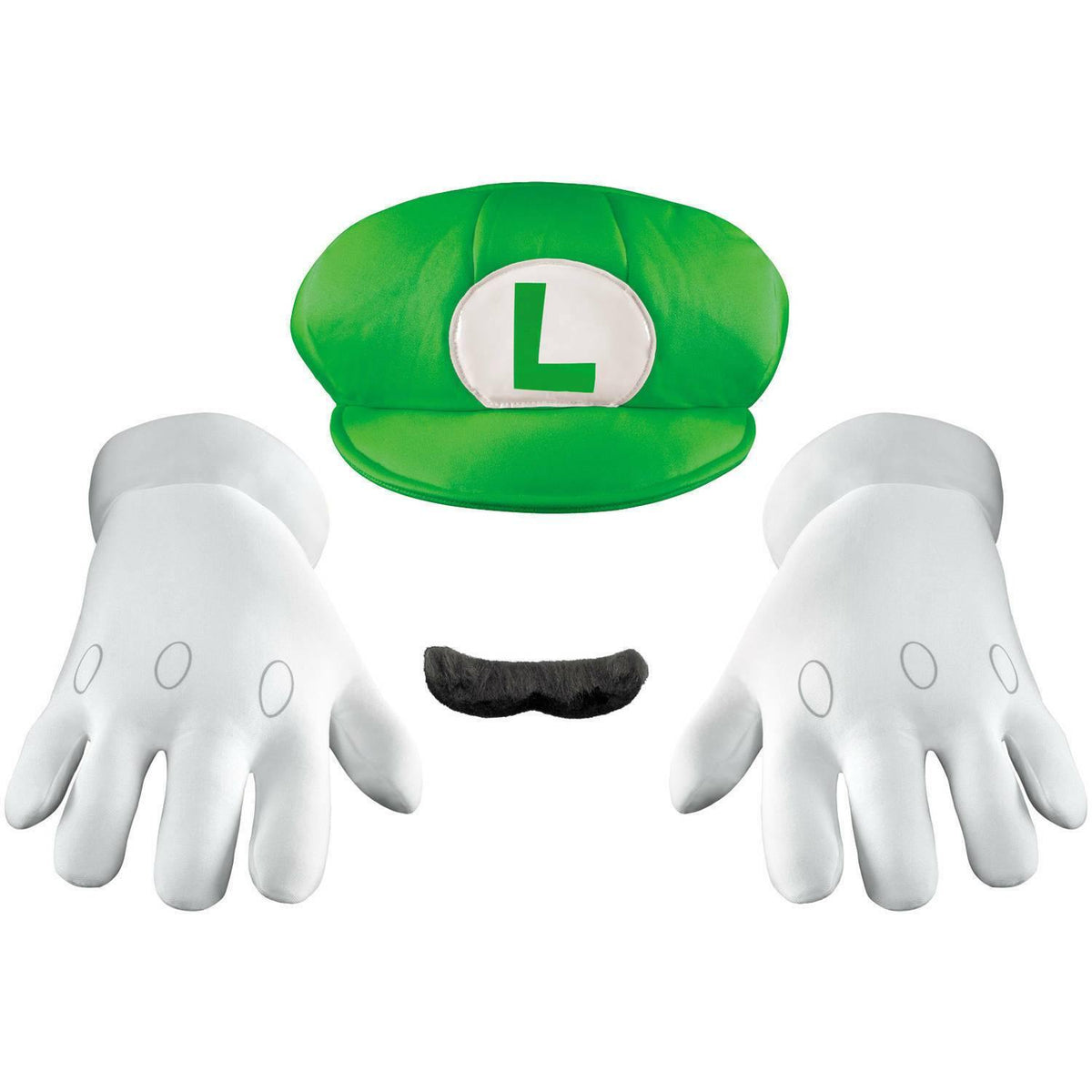 Accessoires pour costume de Luigi - Mario Bros - Accessoires - Boo'tik d'Halloween