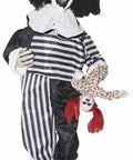 Clown effrayant avec poupée (son et lumière)