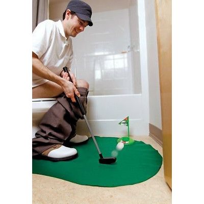 Jeu de golf Toilette