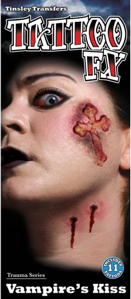 Tatouage Fx - Vampire's Kiss