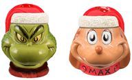 DR SEUSS - THE GRINCH - Sculpted Ceramic Salt & Pepper Set