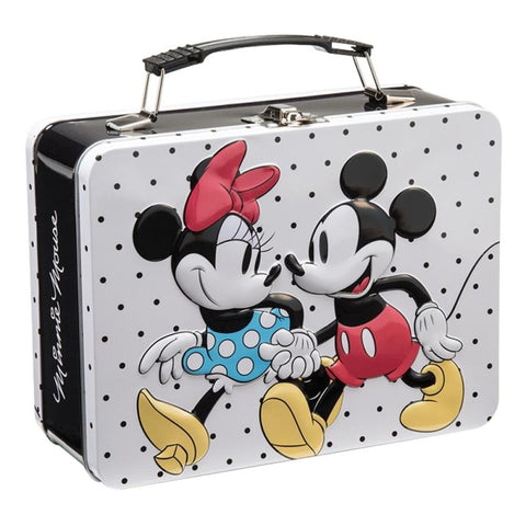 DISNEY - MICKEY & MINNIE MOUSE TIN TOTE