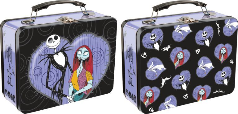NIGHTMARE BEFORE CHRISTMAS - Jack & Sally Large Tin Tote